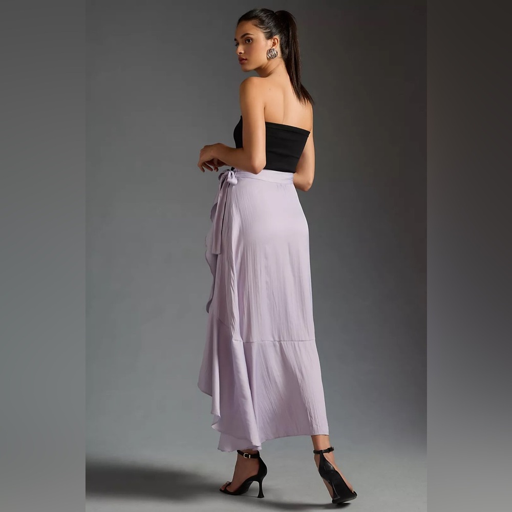 Maeve Ruffled Wrap Maxi Skirt - Picture 6 of 7